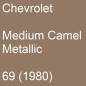 Preview: Chevrolet, Medium Camel Metallic, 69 (1980).